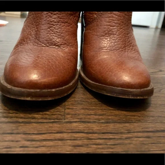 Madewell 5.5 brown leather booties - Picture 6 of 7